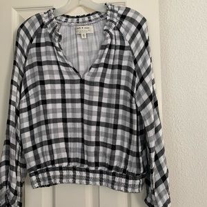 Cloth & Stone light flannel shirt.  Size M